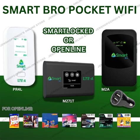 SMART BRO OPENLINE POCKET WIFI CAT6 LTE ADVANCED.